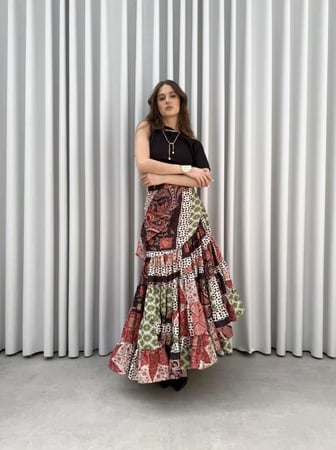 Ocre skirt