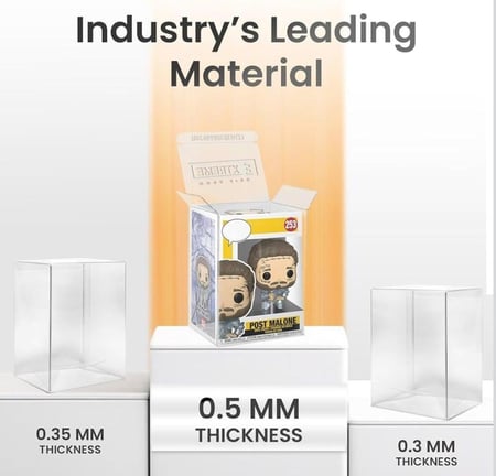 Funko Protector 4 inch Soft with Extra Protection Case 0.50mm سبيشل سوفت بروتيكتور للفونكو 4انش حماية اكثر بسماكة 0.50 مم