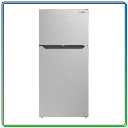 ثلاجة , ماركة ارورا , 14 قدم , بخار , 396 لتر , AR-580RNK - SILVER
