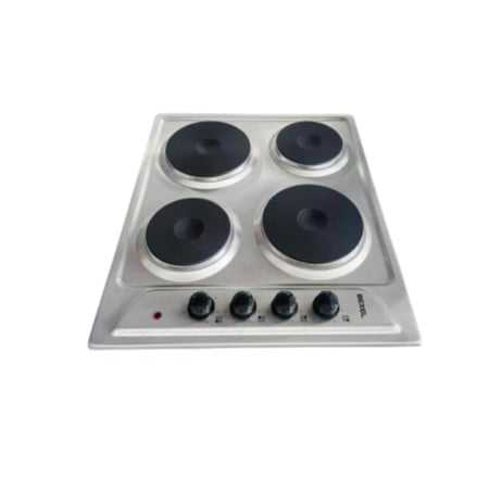 بيكسل سطح كهربائي - 60 سم - 4 عيون - فضي - BSO114A-11