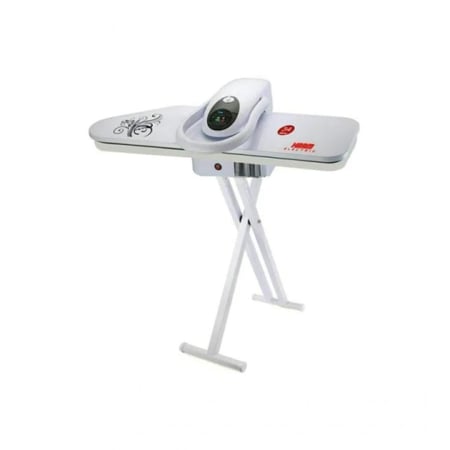 هام مكواة بخار كبس 34 بوصة - 2200 واط - أبيض - HM34SP-WN24