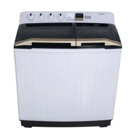 توشيبا غسالة حوضين - 12 كيلو - VH-K130WBB