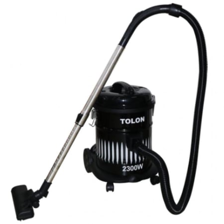 تولون مكنسة كهربائية برميل 2300 واط - 18 لتر - بطول سلك 5 متر - أسود - 216-17