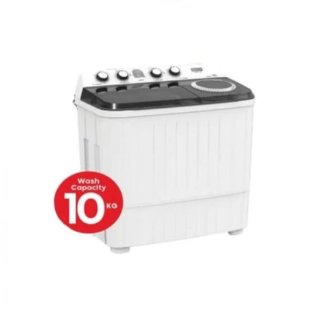 جنرال غولدي غسالة حوضين - 10 كيلو - GGWMTT10WB