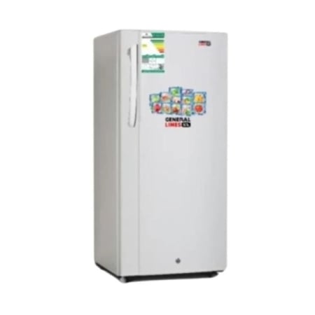 جنرال لاينز ثلاجة باب واحد - 5.3 قدم مكعب - أبيض - GL163DF