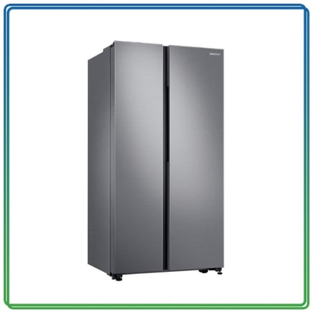 ثلاجة,ماركة سامسونج,دولابي,22.9قدم,اللون استيل,الموديل RS62R5001M9/ZA