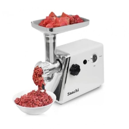 ساتشي مفرمة لحم كهربائية 300 واط - أبيض - MG-964-WH
