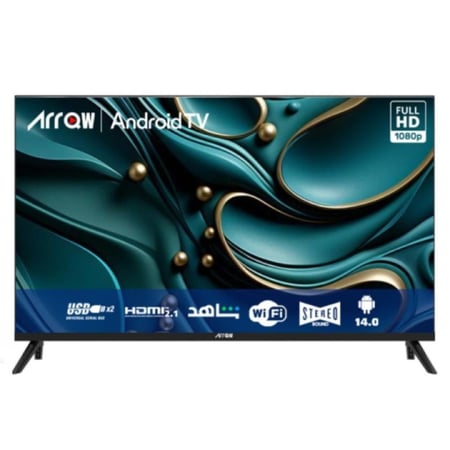 أركيو شاشة 43 بوصة - LED - اندرويد 14 - دقة FHD - موديل RO-43LPS