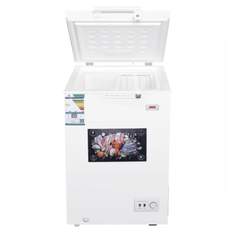 هام فريزر أفقي 3.5 قدم مكعب - إضاءة LED - أبيض - HM170FR-O23