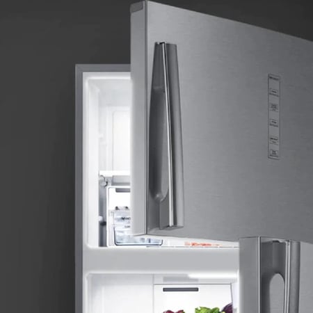 ثلاجة,ماركة سامسونج,20قدم,بخار,بابين,اللون استيل,الموديل RT58K7050SL/ZA