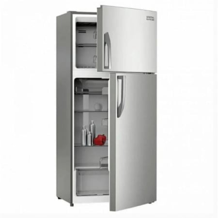 جنرال دان ثلاجة بابين 485 لتر - 16.4 قدم مكعب - تبريد بالبخار - فضي - GD485NF-SILVER