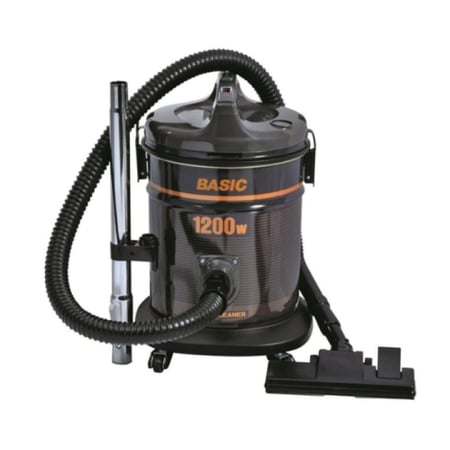 بيسك مكنسة كهربائية برميل 1200 واط - 13 لتر - أسود - BSC-1200A