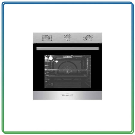 فرن بلت ان كهربائي ,ماركة ماستر شيف,60سم,8 وظائف,تركي,اللون استيل,الموديل MS 8M NX