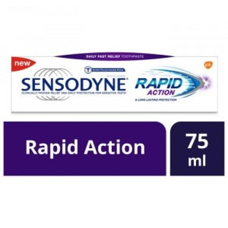 معجون أسنان من سنسوداين مفعول سريع ويدوم طوبلاُ - 75 مل