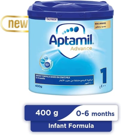 أبتاميل حليب أطفال رقم (1) للرضع 400 غرام