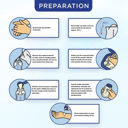 أبتاميل حليب أطفال رقم (1) للرضع 400 غرام
