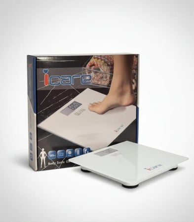 اي كير ميزان الجسم الزجاجي