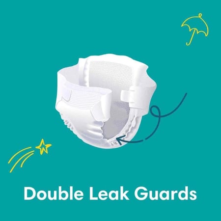 حفاضات بامبرز بيبي دراي رقم (4) - 76 قطعة