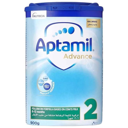 أبتاميل حليب أطفال رقم (2) للرضع 900 غرام