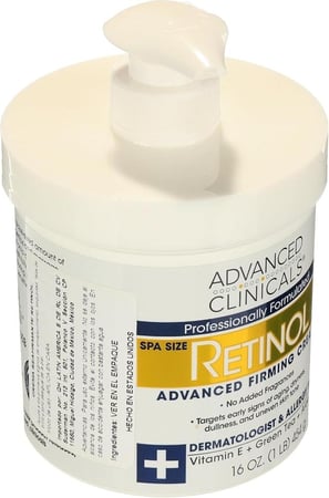 كريم الريتينول المتقدم لشد الجسم من أدفانسد كلينيكالز 454 جم