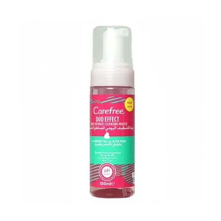 Carefree Aloe Vera & Green Tea Intimate Foam 150ml