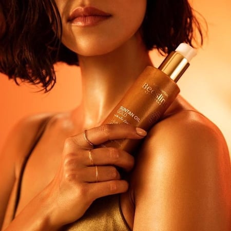 بيزلين زيت للإسمرار بالذهب - 200 مل