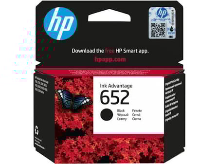 خرطوشة حبر ادفانتج اللون اسود وملون 652 من اتش بي