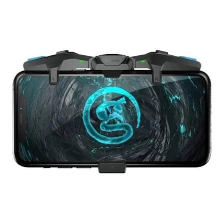 مقبض تحكم للألعاب المحمول Game Sir F4 Falcon لأجهزة Android وIos وأجنحة قابلة للطي باللون الرمادي