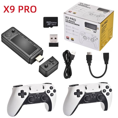 جهاز العاب الطيبين المطور Game stick X9 Pro