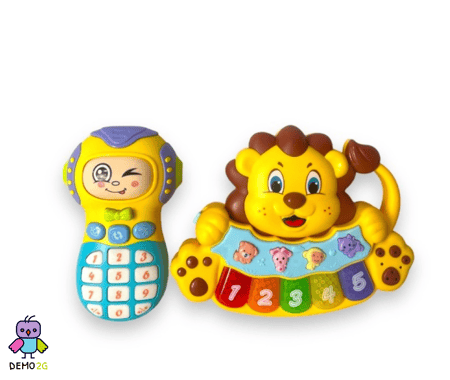 بيانو اطفال مع هاتف