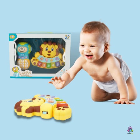 بيانو اطفال مع هاتف