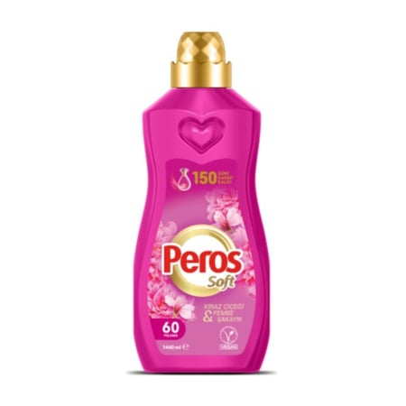 منعم و معطر الملابس المركز برائحة أزهار الكرز و الزهور الوردية   - 1440 مل – نعومة فائقة وانتعاش يدوم