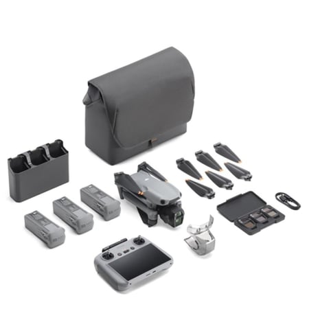 دي جي اي اير 3S طائرة بدون طيار  فلاي مور مع جهاز تحكم عن بعد RC 2