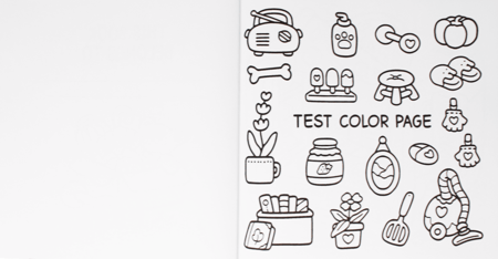 كتاب تلوين LITTLE CORNER