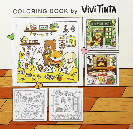 كتاب تلوين FUZZY HYGGE