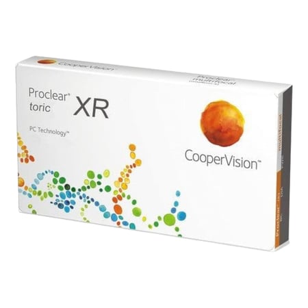 عدسات شفافة شهرية برو كلير اكس ار توريك PROCLEAR TORIC XR