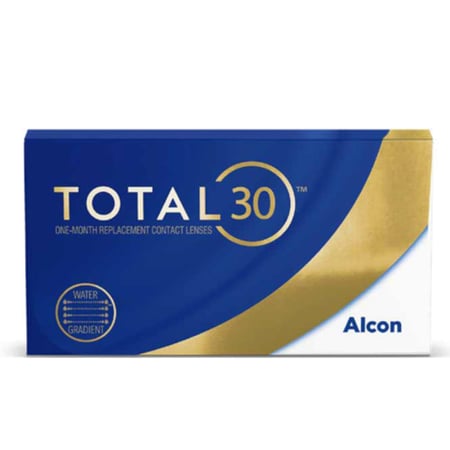 عدسات شفافة شهرية توتال 30 - Total 30 Lenses