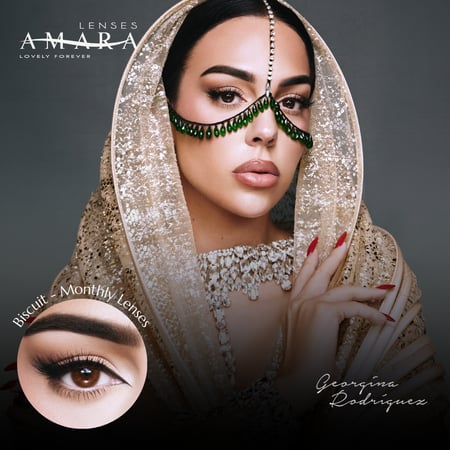 عدسات أمارا كوليكشن جورجينا رودريغيز  Amara Georgina Rodríguez Lenses