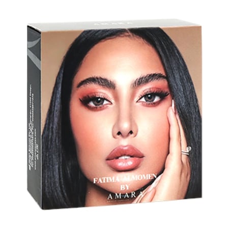 عدسات لاصقة ملونة شهرية أمارا مجموعة 2022 كريم بروليه - عين للبصريات