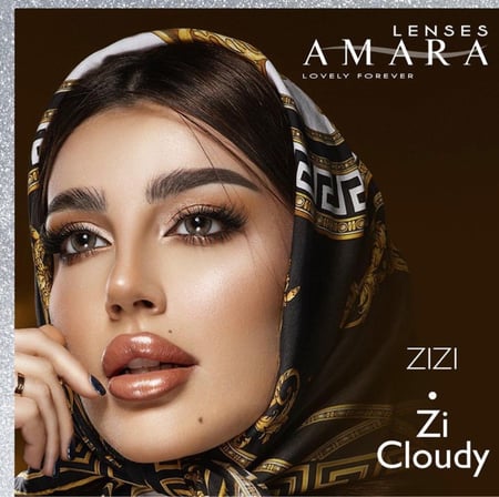 عدسات زيزي مودل من امارا زي كلاودي - Zi Cloudy AMARA LENSES