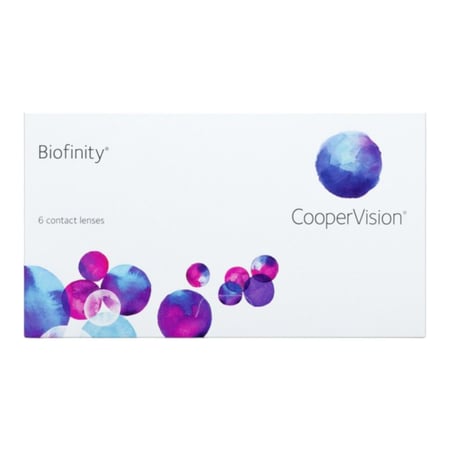 عدسات شفافة شهرية بيوفينيتي Biofinity Lenses