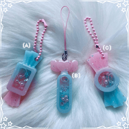 Pink & Blue Candy