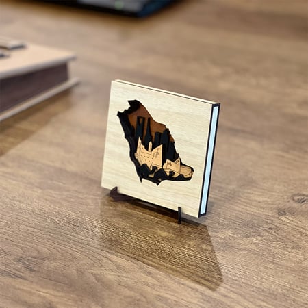 لوحة المملكة بين الماضي والحاضر