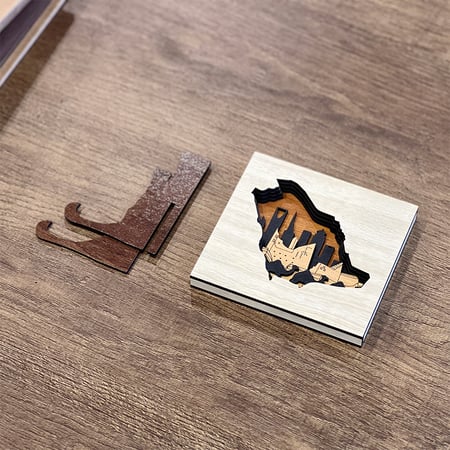 لوحة المملكة بين الماضي والحاضر