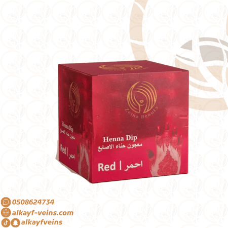 معجون حنا اصابع احمر
