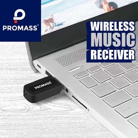 محول مخرج من USB  الى AUX5 - من ماركة PROMASS