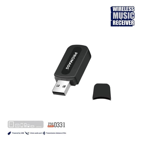 محول مخرج من USB  الى AUX5 - من ماركة PROMASS