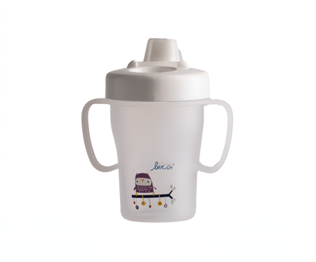 كاسة عصير كبيرة 200 مل  بفم للشرب