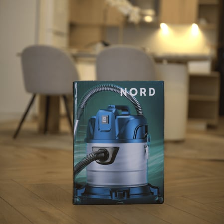 مكنسة نورد جاف ورطب