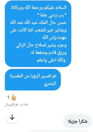 تفسير الرؤى ( تفسير احلام)